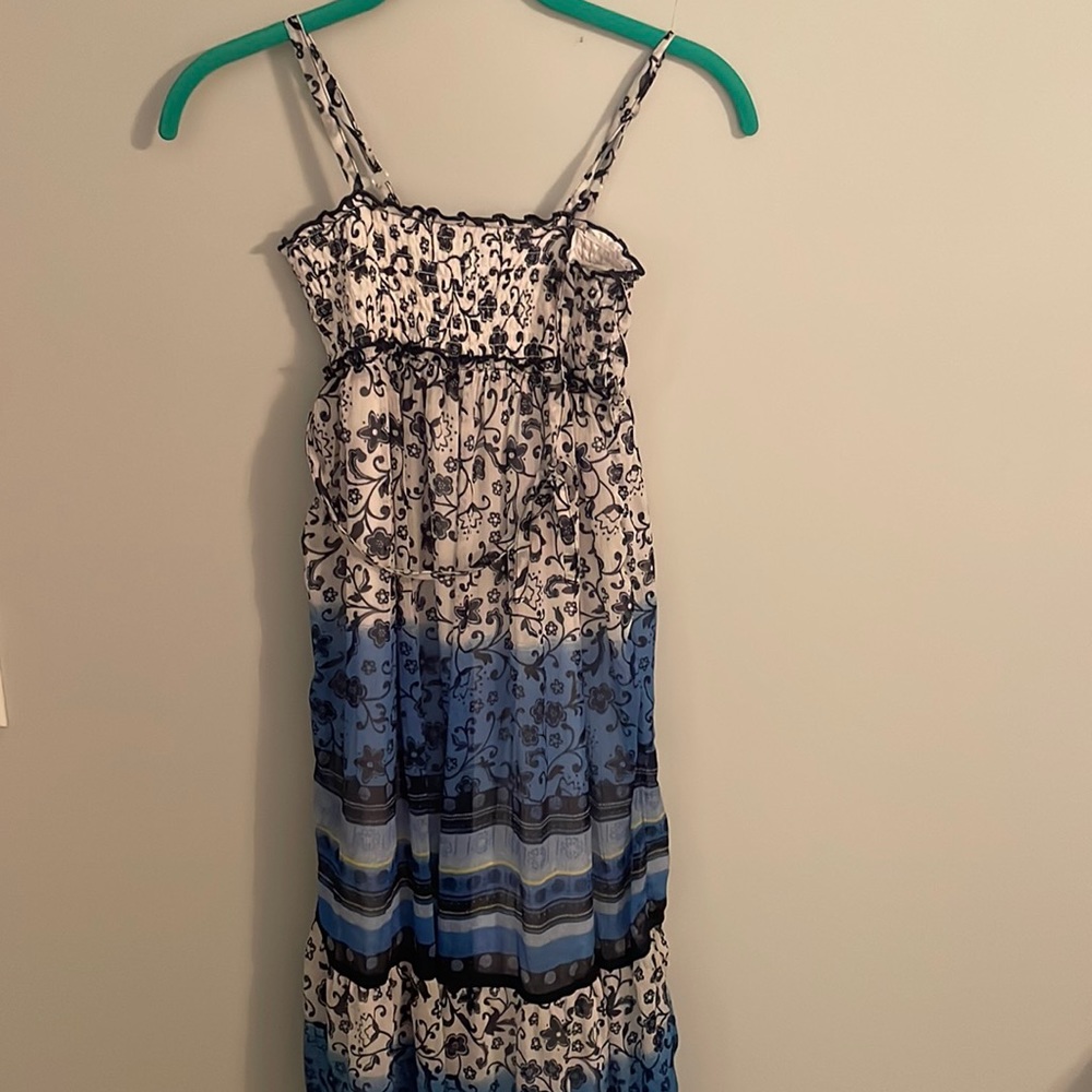 justice maxi dress, size 8 kids
